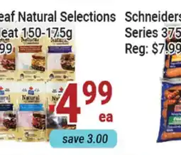 Oceans Fresh Food Market Maple Leaf Natural Selections Sliced Meat offer