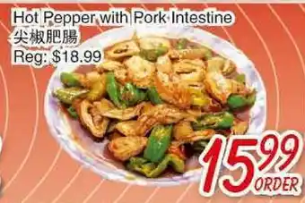 Foody Mart HOT PEPPER WITH PORK INTESTINE offer