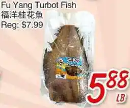 Foody Mart Fu Yang Turbot Fish offer