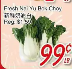 Foody Mart Fresh Nai Yu Bok Choy offer