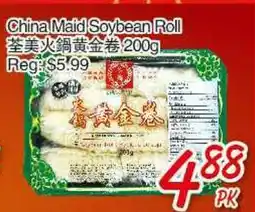 Foody Mart China Maid Soybean Roll offer