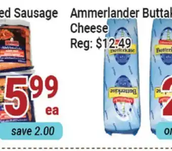 Oceans Fresh Food Market Ammerlander Buttakase Cheese offer