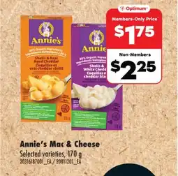 No Frills ANNIE'S MAC & CHEESE, 170 g offer