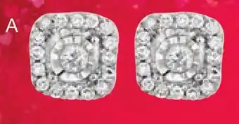 Charm Diamond 10 ctw Sterling Silver Earrings offer