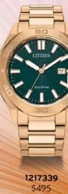 Charm Diamond Citizen Men's Eco-Drive Weekender Sport offer