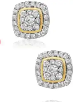 Charm Diamond Bouquet 10K Yellow Gold 0.40CTW Diamond Fashion Stud Earrings offer