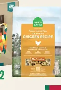 Petvalu Open Farm Freeze-Dried Harvest Chicken Recipe Cat Food offer