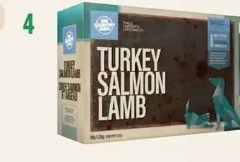 Petvalu Big Country Raw Turkey, Salmon & Lamb Blend Carton Dog & Cat Food offer