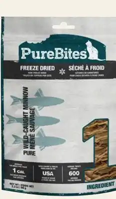 Petvalu PureBites Minnow Cat Treats 2.3oz offer