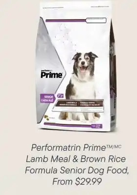 Petvalu Performatrin PrimeTM/MC Chicken & Rice Formula Senior Cat Food offer