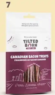 Petvalu Tilted Barn Pet Co. Canadian Bacon Treats offer