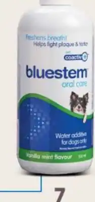 Petvalu Bluestem Oral Care Vanilla Mint Flavour Water Additive offer