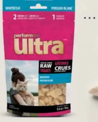 Petvalu Performatrin Ultra /MD Limited Freeze-Dried Raw Whitefish Cat Treats offer