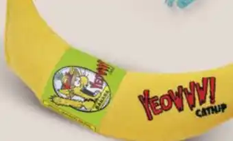 Petvalu Yeowww! Chi-Cat-A Banana Catnip Cat Toy offer