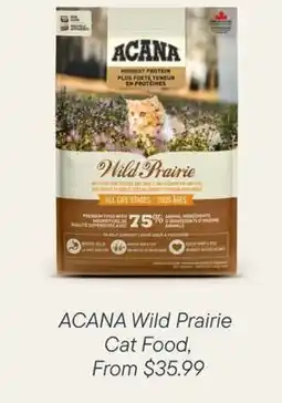 Petvalu ACANA Wild Prairie  Cat Food offer