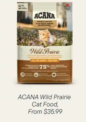 Petvalu ACANA Wild Prairie  Cat Food offer