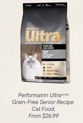 Petvalu Performatrin Ultra /MD Grain-Free Senior Recipe Cat Food offer