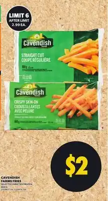 Independent City Market CAVENDISH FARMS FRIES, 800 G offer