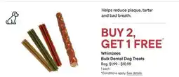 Petvalu Whimzees Bulk Dental Dog Treats offer