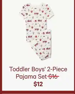 Joe Fresh Toddler Boys' 2-Piece Pajama Set offer