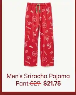 Joe Fresh Men's Sriracha Pajama Pant offer