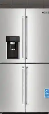 TA Appliances & Barbecues KitchenAid 36 Counter-Depth 4-Door Refrigerator, 19.4 Cu. Ft offer