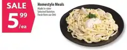 Co-op Homestyle meals offer