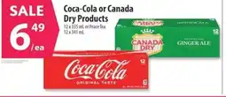 Co-op Coca-cola or canada dry products offer