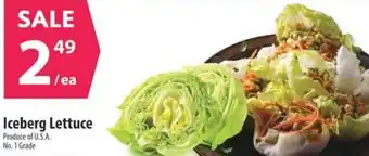 Co-op Iceberg Lettuce offer