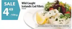 Co-op Wild caught icelandic cod fillets offer