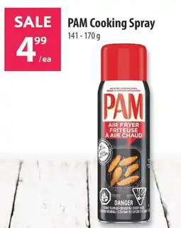 Co-op Pam cooking spray offer