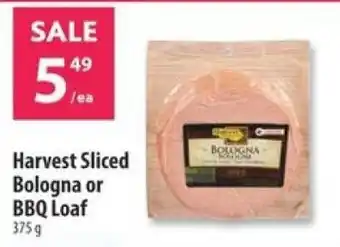 Co-op Harvest Sliced Bologna or BBQ Loaf offer