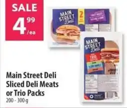 Co-op Main Street Deli Sliced Deli Meats or Trio Packs offer