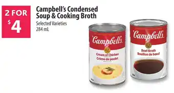 Co-op Campbell's Condensed Soup & Cooking Broth offer