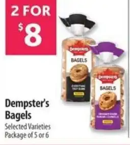 Co-op Dempster's Bagels offer