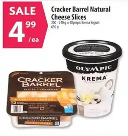 Co-op Cracker Barrel Natural Cheese Slices offer