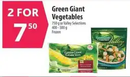 Co-op Green Giant Vegetables offer