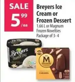 Co-op Breyers Ice Cream or Frozen Dessert offer