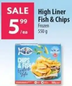 Co-op High Liner Fish & Chips offer