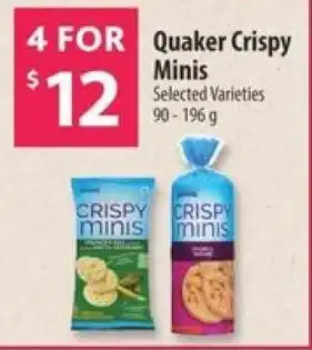 Co-op Quaker Crispy Minis offer