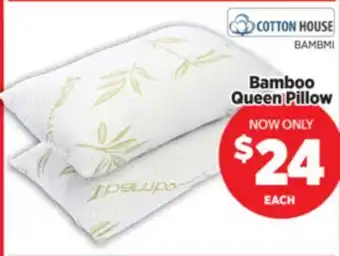 Surplus Furniture Queen Bamboo Pillow offer