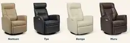 La Z Boy ZMod 100% Leather Swivel Glider Collection offer