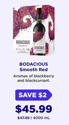 Wine Rack BODACIOUS Smooth Red offer