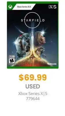 GameStop Starfield by Bethesda Game Studio Xbox Series X offer