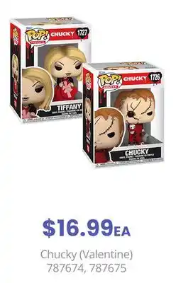 GameStop POP! Chucky (Valentine) offer