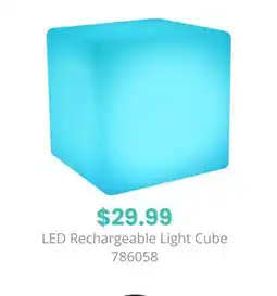 GameStop Biogenik LED Rechargeable Light Cube offer