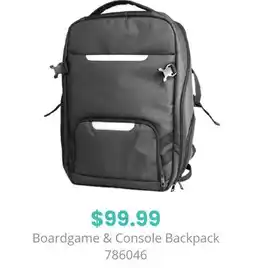 GameStop Biogenik Boardgame & Console Backpack offer