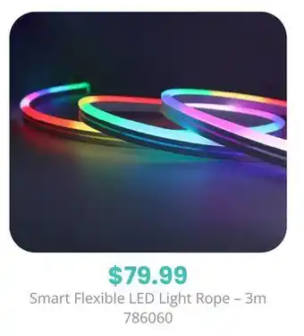 GameStop Smart Flexible LED Light Rope – 3m offer