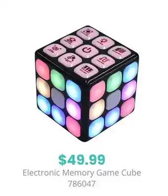 GameStop Biogenik Electronic Memory Game Cube offer