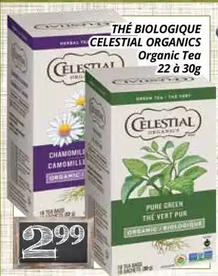 Supermarché PA THÉ BIOLOGIQUE CELESTIAL ORGANICS |CELESTIAL ORGANICS Organic Tea offer